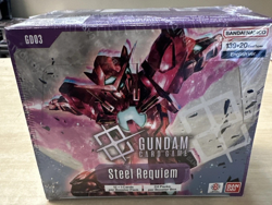 Gundam Card Game: Steel Requiem (GD03) Booster Box New English - Image 1
