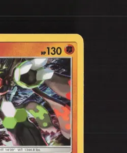 Zygarde SM15 Sun & Moon Black Star Promo Cosmos Holo Pokemon Card LP - Image 4