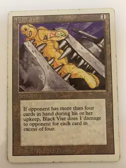 MTG MP Black Vise Revised 3rd Edition - Image 1