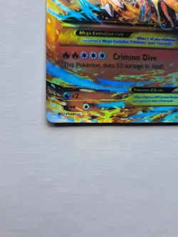 Pokemon M Charizard EX Y Mega Full Art Secret Rare Flashfire 107/106 - Image 2