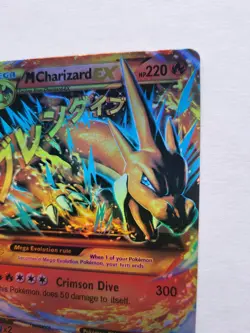 Pokemon M Charizard EX Y Mega Full Art Secret Rare Flashfire 107/106 - Image 4