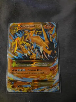 M Charizard EX Y 107/106 Secret Rare XY Flashfire Pokemon Card TCG English LP - Image 1