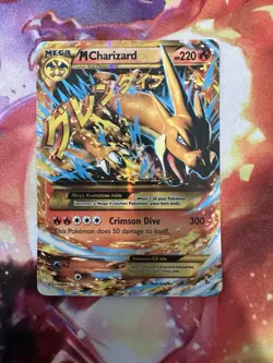 Pokemon M Charizard EX (Y) (Secret) 107/106 XY Flashfire LP+ - Image 1