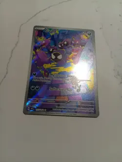 Pokemon TCG Gastly 177/162 Temporal Forces Illustration Rare - Image 3
