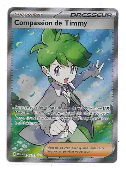 CARTE POKEMON DRESSEUR COMPASSION DE TIMMY 176/132 SERIE MEGA EVOLUTION ME 01 - Image 1