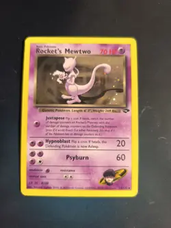 Carta Card Pokemon Rocket’s Mewtwo Gym Challenge Eng Card 14/132 Holo - Image 1