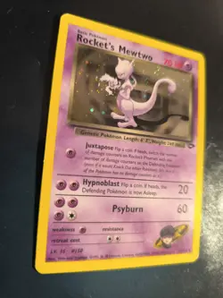 Carta Card Pokemon Rocket’s Mewtwo Gym Challenge Eng Card 14/132 Holo - Image 2