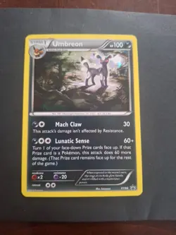 Pokemon TCG Umbreon Black Star Promo XY96 Cosmos Holo Promo Card LP (1) - Image 1