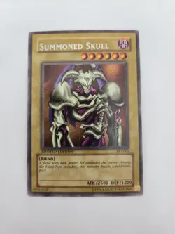 Yugioh Summoned Skull BPT-002 Secret Rare Limited Edition MP - Image 1