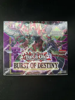 Konami Yu-Gi-Oh! TCG Burst of Destiny Booster Box 1st Edition New Sealed 83717854678 - Image 1