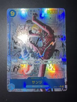 Sanji OP06-119 SEC-SP Manga Alt Art Best Vol.2 Japanese One Piece Card OPTCG - Image 1