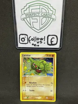 POKEMON EX FORZE SEGRETE LARVITAR HOLO STAMPED 61/115 NM ENG - Image 1