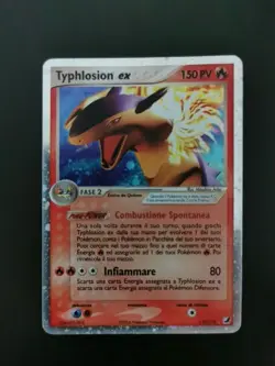Carte Pokemon Typhlosion Ex 110/115 Holo Forze Segrete Ita Ultra Rara - Image 1