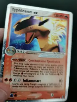 Carte Pokemon Typhlosion Ex 110/115 Holo Forze Segrete Ita Ultra Rara - Image 3