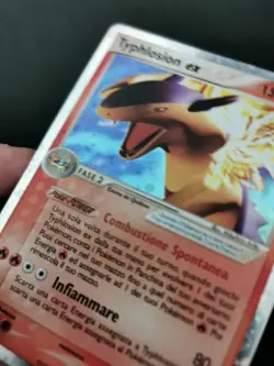 Carte Pokemon Typhlosion Ex 110/115 Holo Forze Segrete Ita Ultra Rara - Image 4