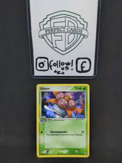 POKEMON EX FORZE SEGRETE GLOOM HOLO STAMPED 58/115 NM- ENG - Image 1