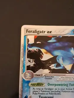 Carta Pokemon Feraligatr Ex 103/115 EX Forze Segrete 103/115 Inglese Good Plus J - Image 4