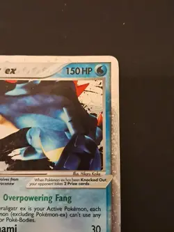 Carta Pokemon Feraligatr Ex 103/115 EX Forze Segrete 103/115 Inglese Good Plus J - Image 5