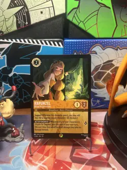 Disney Lorcana Whispers In The Well Rapunzel Ready For Adventure 3/204 NM - Image 1