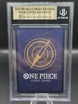 2023 One Piece Paramount War OP02-36 Nami SR PARALLEL ALT ART BGS 10 PRISTINE - Image 2