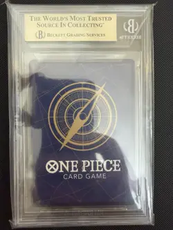 2023 One Piece Paramount War OP02-36 Nami SR PARALLEL ALT ART - BGS 10 PRISTINE - Image 2