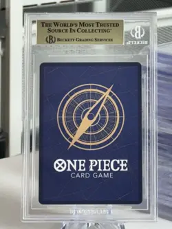 2023 One Piece Nami #OP02-036 SR Paramount War BGS 10 Pristine - Image 2