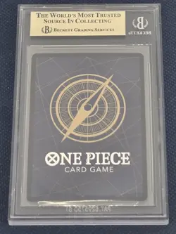 2023 One Piece Nami #OP02-036 SR Paramount War BGS 10 - Image 2