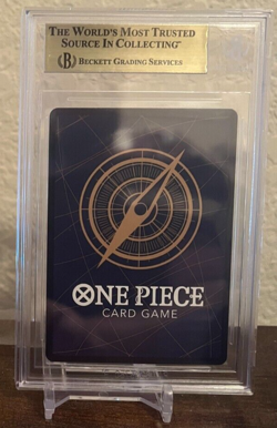 One Piece - Paramount War - OP02-036 Nami SR PAR BGS 9.5 Pristine Triple 10s! - Image 2