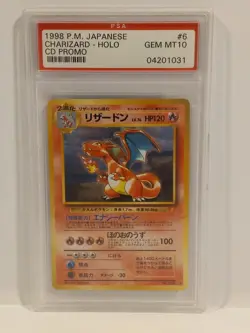 1998 P.M. Japanese "Charizard"Holo CD Promo #6 PSA 10 Plus 2 "FREE BONUS" PSA'S! - Image 5