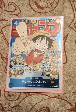 Monkey.D.Luffy (Event Pack Vol. 2) P-033 One Piece Promotion Cards Foil - Image 1