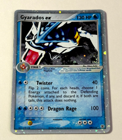 Gyarados ex 109/112 Firered & Leafgreen Holo Pokemon LP/MP 2 SWIRLS TCG Card - Image 1