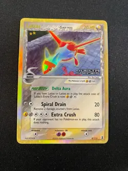 Pokemon Card Latias Delta 8/113 EX Delta Species Rare Reverse Holo - Image 1