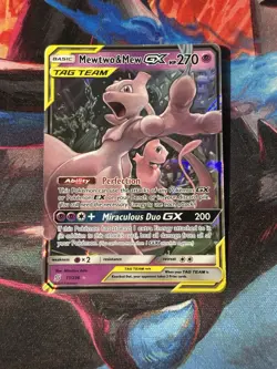 Pokemon TCG Mewtwo and Mew GX Tag Team Card 71/236 Unified Minds (NM) - Image 1