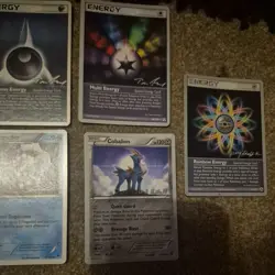 Pokemon World Championship Card Bundle X7 Cards Various Years Print Signed - Image 4