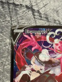 Pokemon TCG - Enamorus V TG18/TG30 - Lost Original Trainer Gallery LP Card - Image 2
