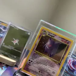 Pokemon TCG Gengar Fossil Holo Card 5/62 Unlimited Rare Vintage NM - Image 2