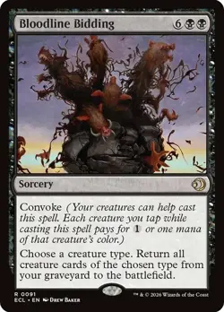 Bloodline Bidding [Lorwyn Eclipsed] MTG - Image 1