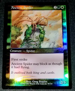 Ancient Spider - Foil Planeshift Lightly Played, English - MTG - Image 1