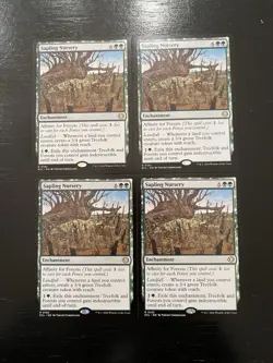 Sapling Nursery X4X NM/M Lorwyn Eclipsed ECL Magic Gathering MTG - Image 1