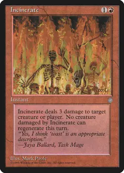 MTG Incinerate ** Ice Age ** English (NM) - Image 1
