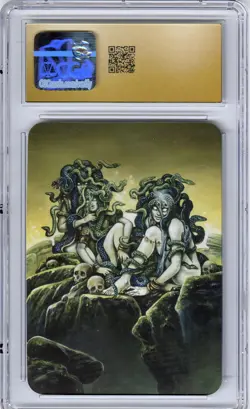 Sorcery: Contested Realm (Alpha), Stone-gaze Gorgons (foil), CGC 10 Pristine - Image 2