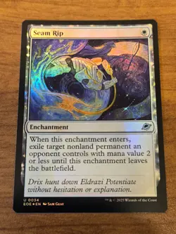 MTG Edge of Eternities - Seam Rip - EOE 34 - FOIL - Image 1