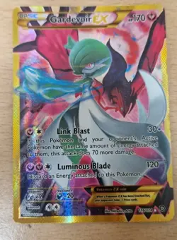 Pokemon TCG Gardevoir EX 116/114 XY Steam Siege Secret Rare Heavily Played - Image 1