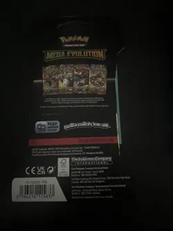(VERY HEAVY) 32.99g Pokemon TCG Mega Evolution Sleeved Booster Pack (SEALED)✅ - Image 4