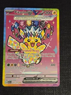 Pokemon Pikachu EX SIR 277/217 Ascended Heroes English *IN HAND* - Image 1