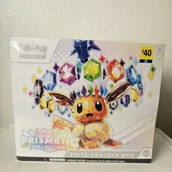 Pokemon Prismatic Evolutions Elite Trainer Box Eevee Booster Promo English 2025 - Image 1