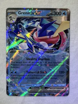 Greninja EX 054 Black Star PROMO Pokemon TCG Scarlet & Violet PACK FRESH NM - Image 1