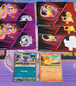 Pokemon Ascended Heroes Sticker Collection Promos Only 020 Charmander 123 Gastly - Image 2