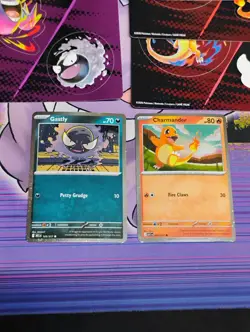 Pokemon Ascended Heroes Sticker Collection Promos Only 020 Charmander 123 Gastly - Image 3