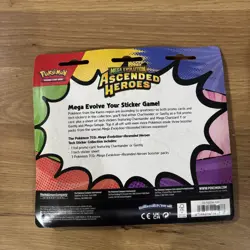 Pokemon TCG Gastly Tech Sticker Collection. Ascended Heroes 3 Pack Blister Pack - Image 2